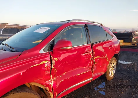 2010 Lexus Rx 350 from USA, damaged, VIN JTJBK1BAXA2006373